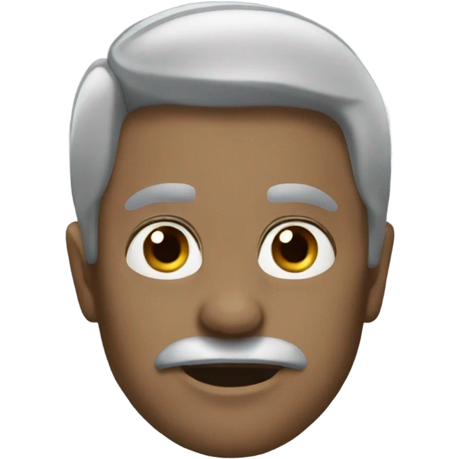 Grey stuff emoji
