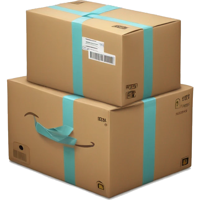 Amazon packages emoji