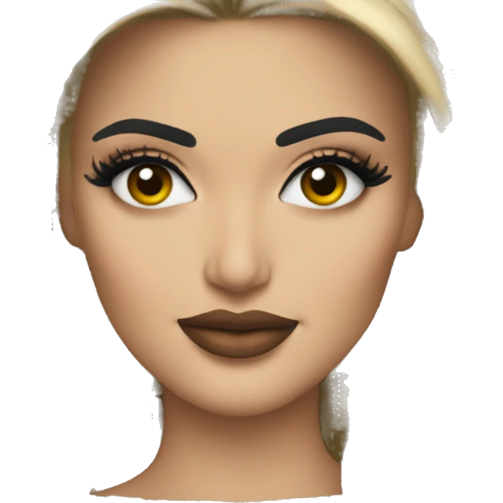 Kylie Jenner as a countess emoji