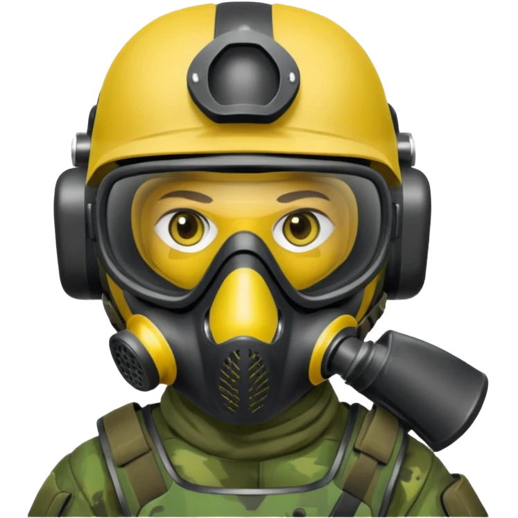 paintball player emoji