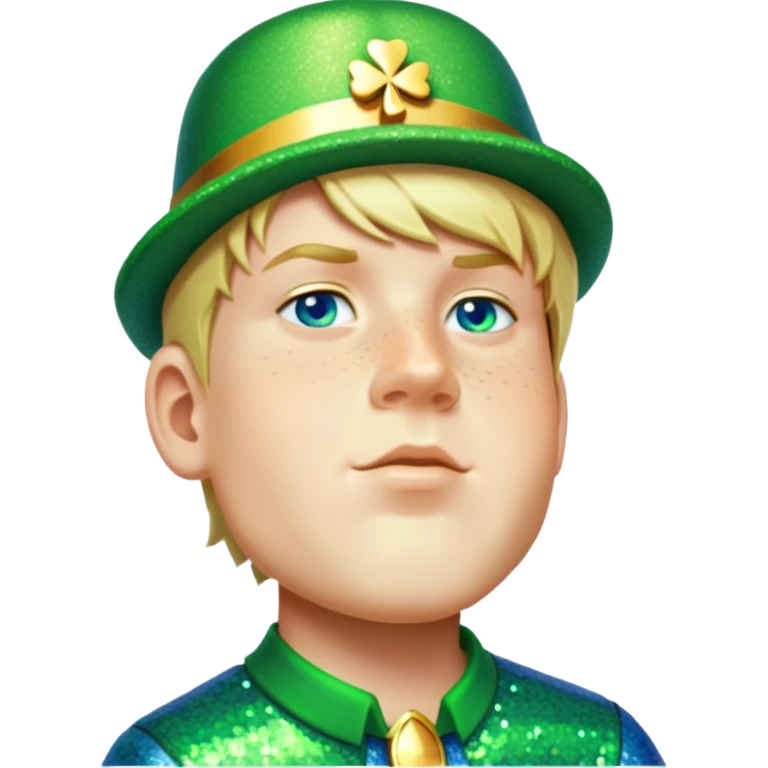 Sparkling Leprechaun emoji