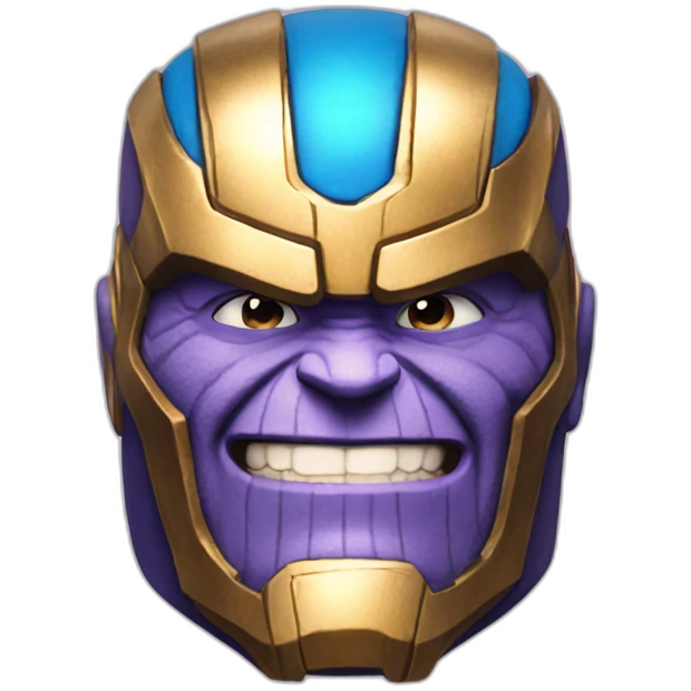 thanos smile emoji