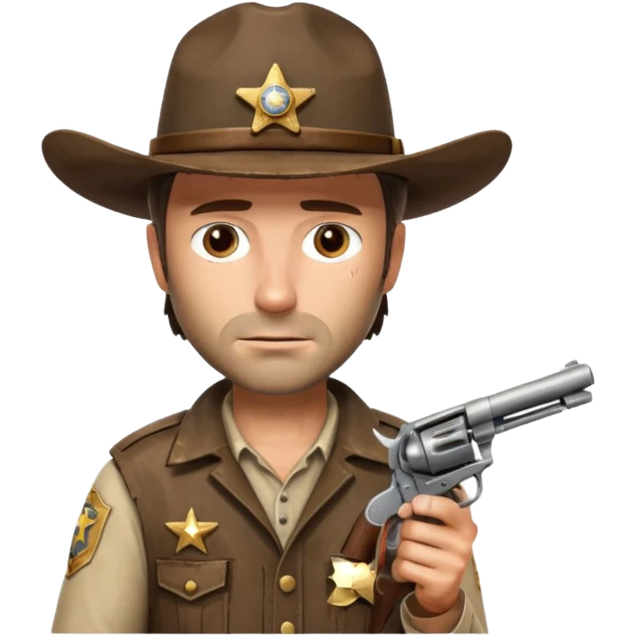 rick grimes the walking dead emoji