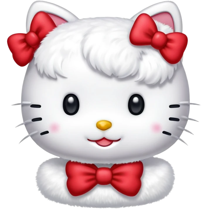 Hello Kitty saying hello  emoji