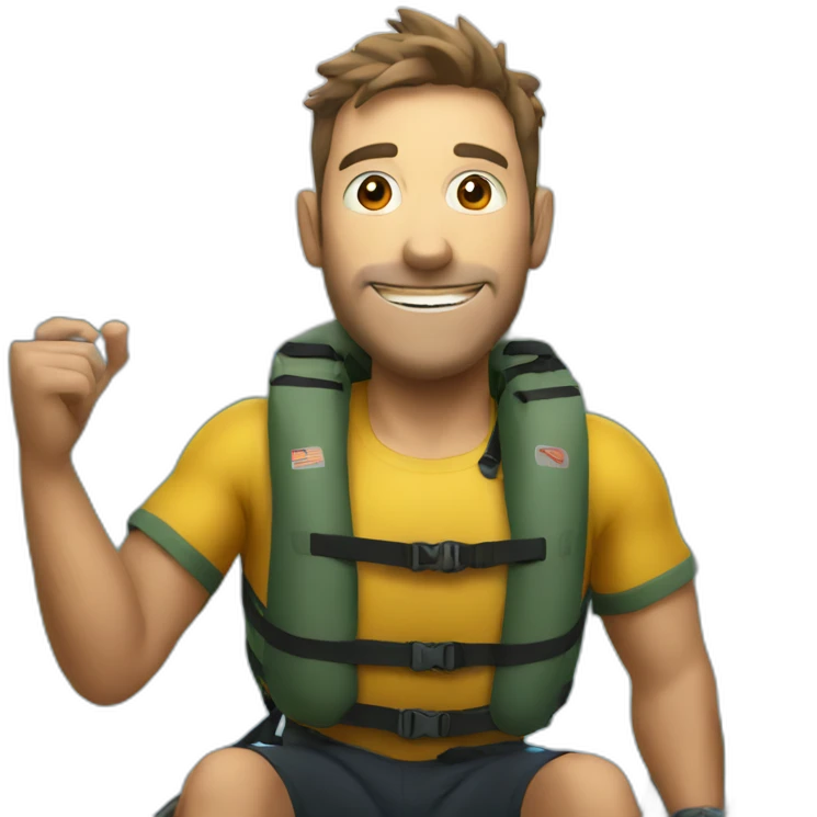 Packraft emoji