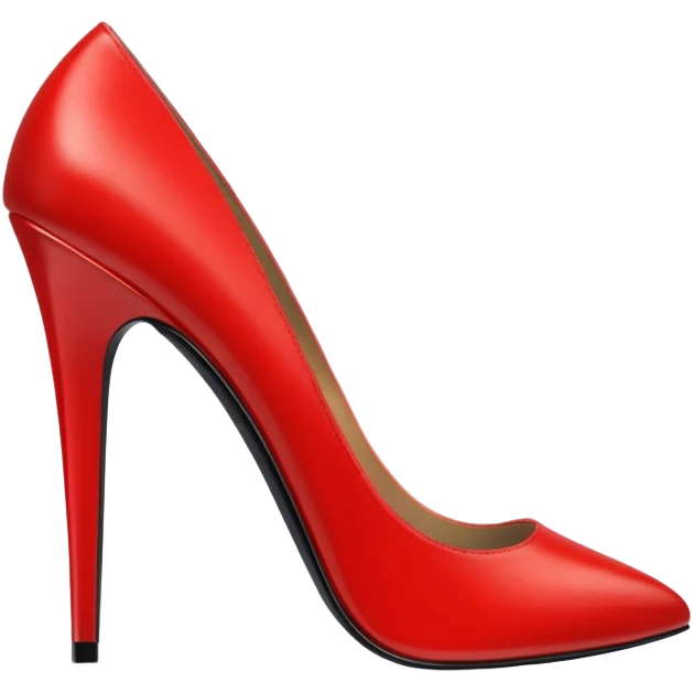 red high heels emoji