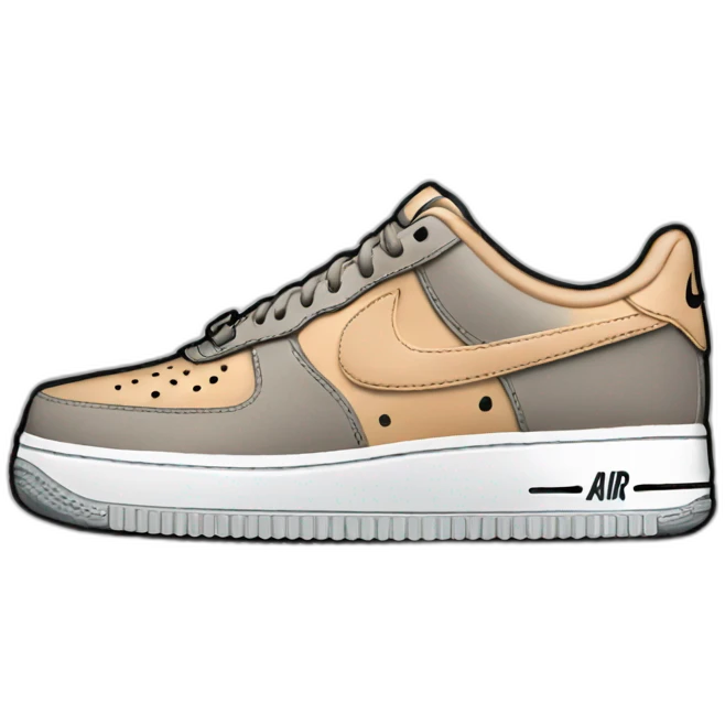 Nike air force one  emoji