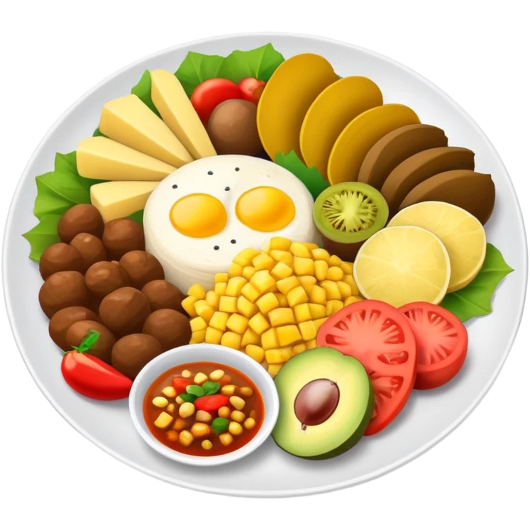 Ecuatorian food  emoji