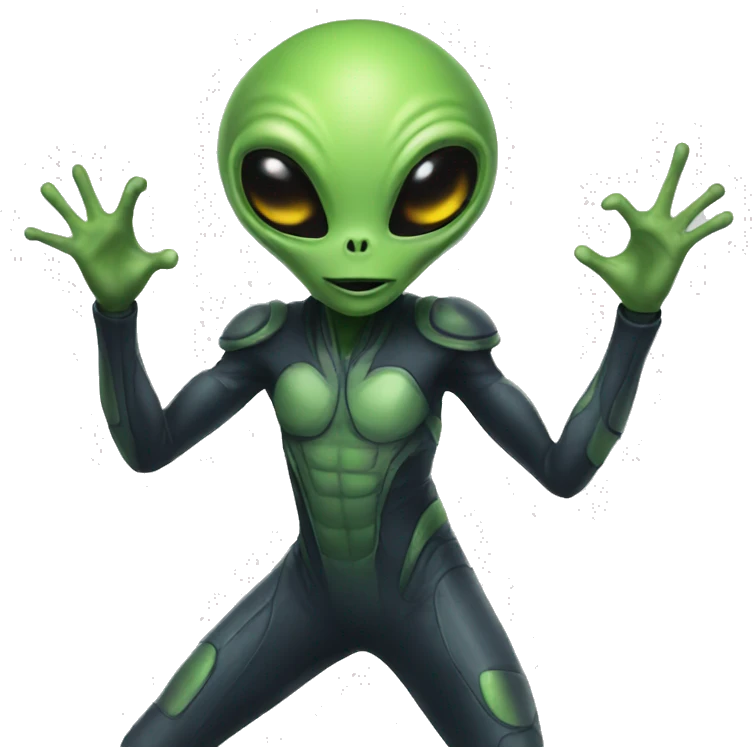 alien dance emoji