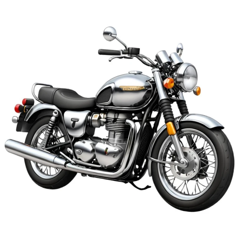Triumph motorcycle T emoji emoji