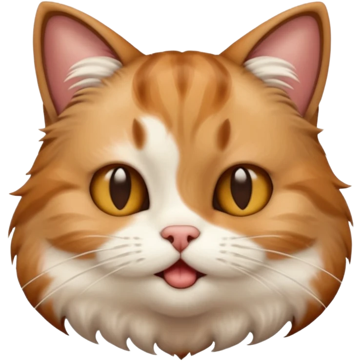 A cat farting emoji