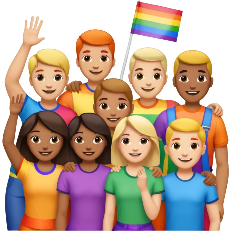 pride charcters emoji