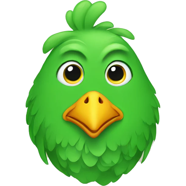 green chicken emoji
