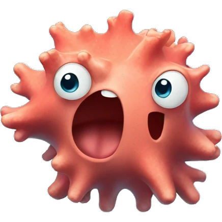 happy coral emoji