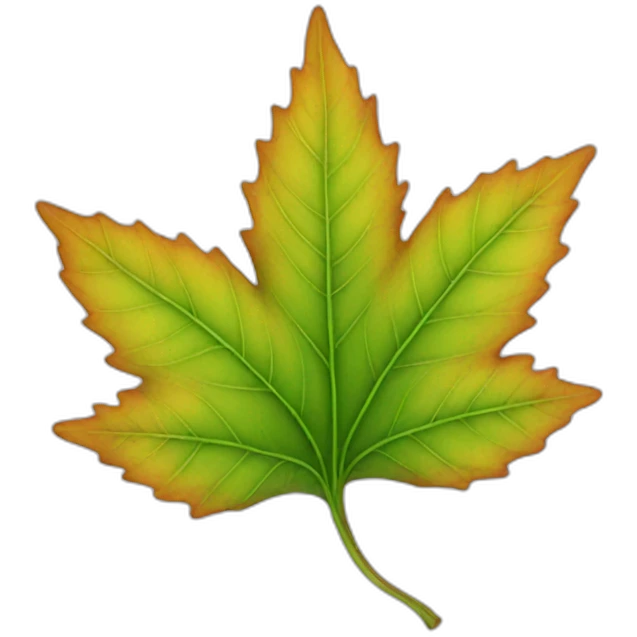 Leaf emoji