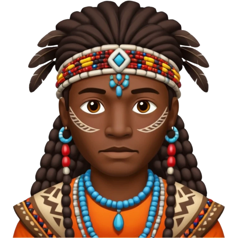 tribal man emoji