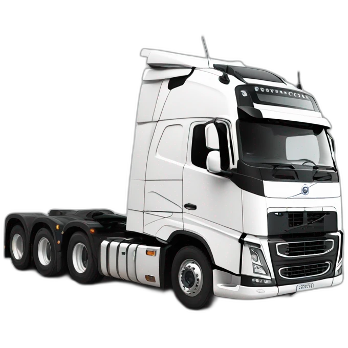 Volvo fh4 white emoji