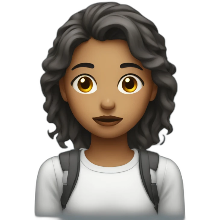 Tired bl.onde girl emoji