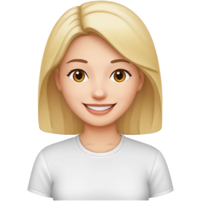 Cheif Consultant, woman, wearing white shirt emoji