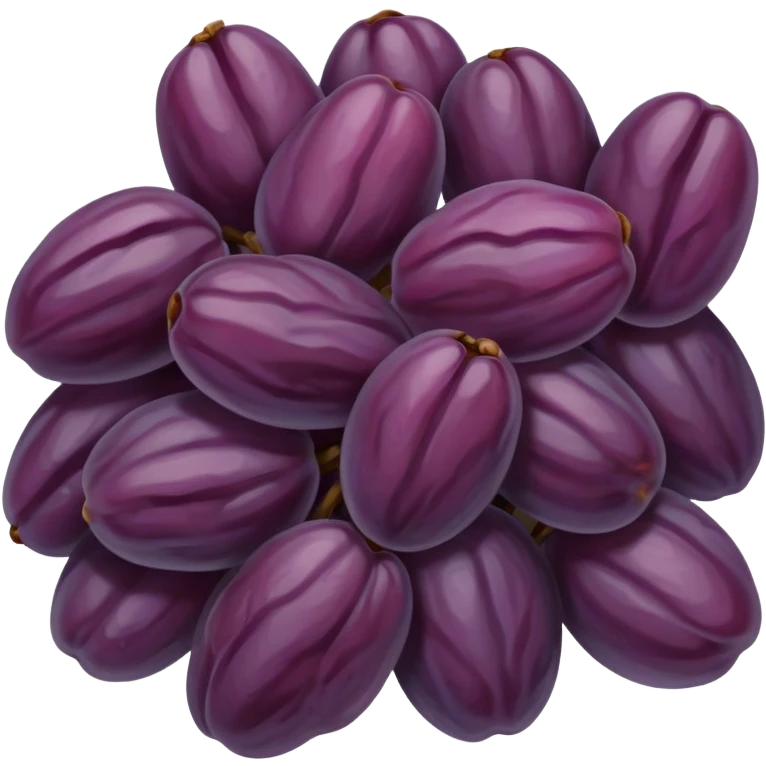 bunch of purple raisins emoji