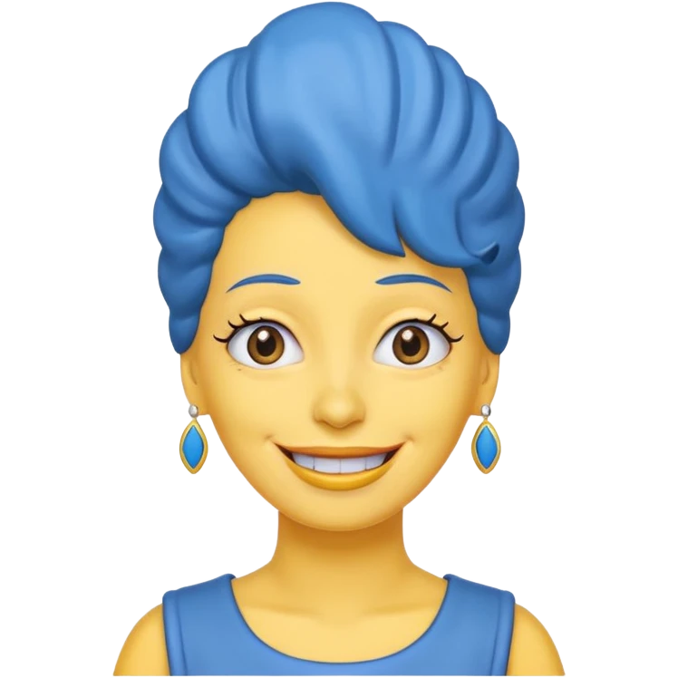 Marge Simpson emoji