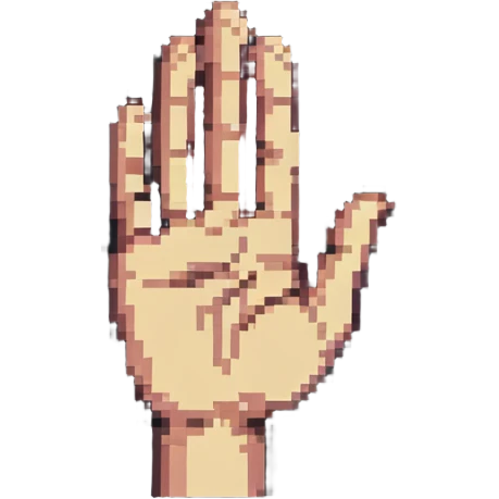 waving hand emoji