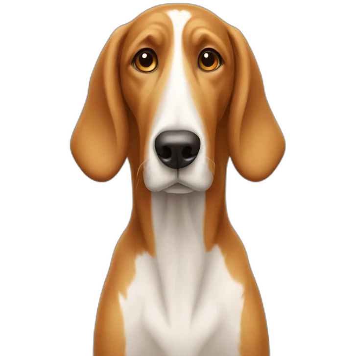 long nose dog emoji
