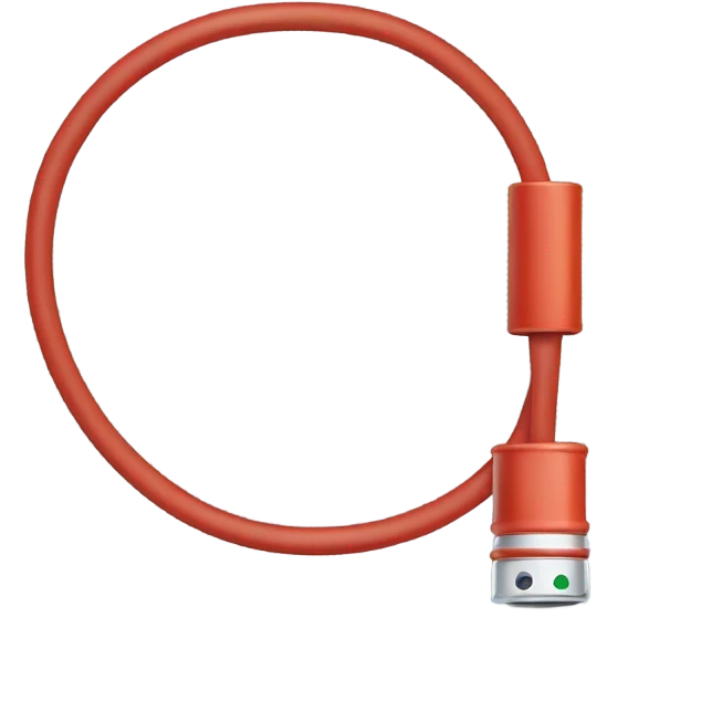 law of ohm: ring of( cable positive battery  resistor negative battery) emoji