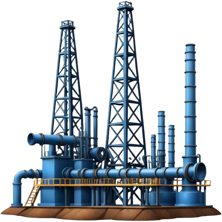 Oil and gas drilling site emoji