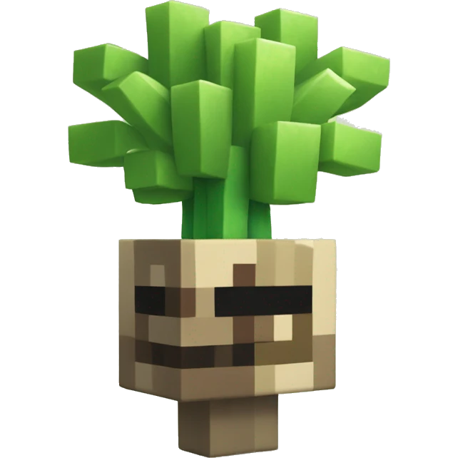 minecraft style sprout emoji