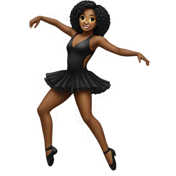  in Chicago all that jazz dancer black emoji