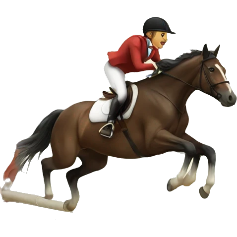 Horse jumping  emoji