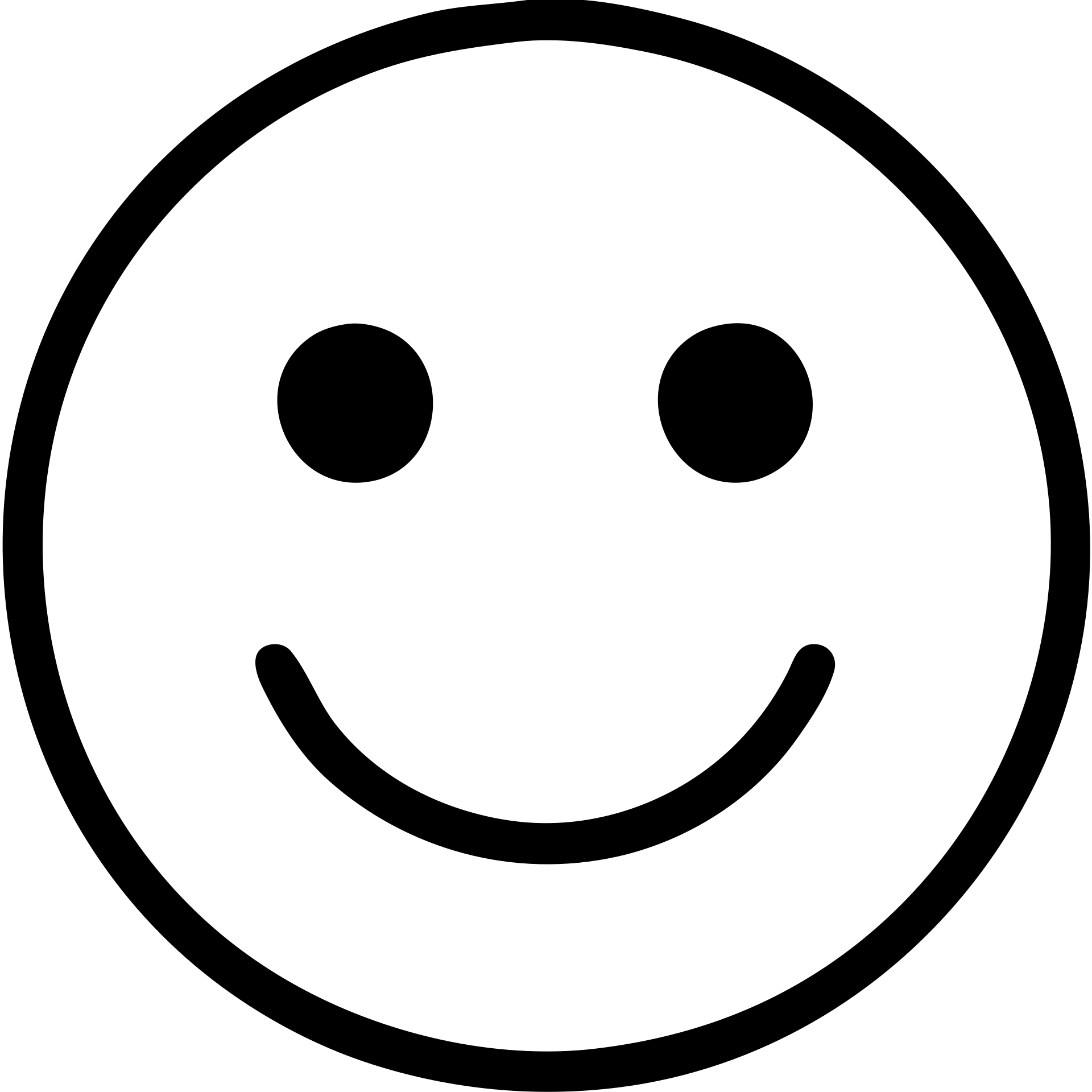 a circle emoji in outline style emoji
