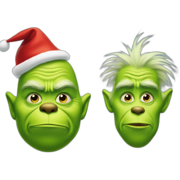 grinch and tesla emoji