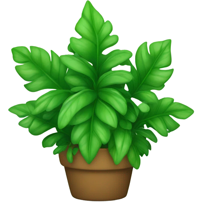 Green plant emoji