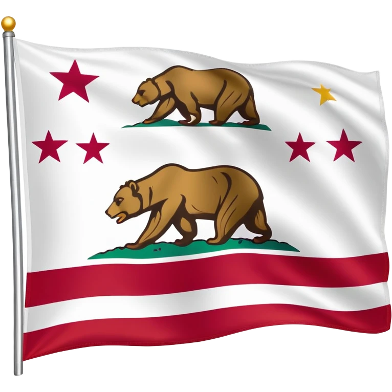 Flag of california emoji
