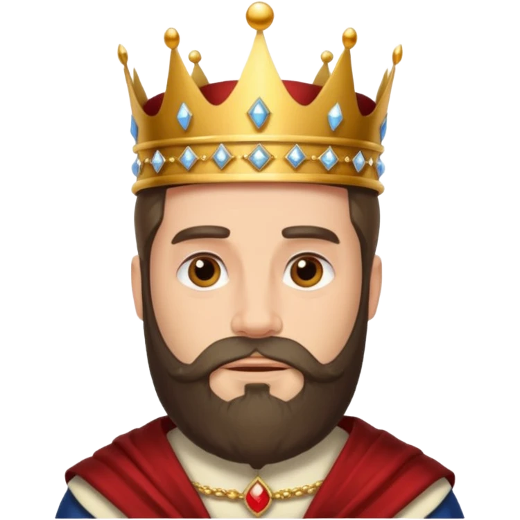 bearded noble man emoji