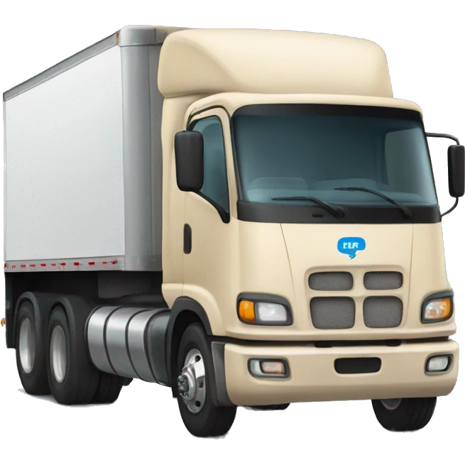 Semi truck that says swift emoji