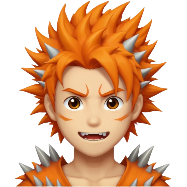 Anime Dragon Human Orange He/Him emoji