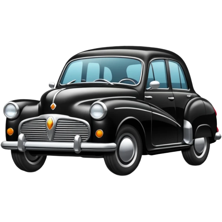Crée-moi une voiture noire, berline, très classe emoji