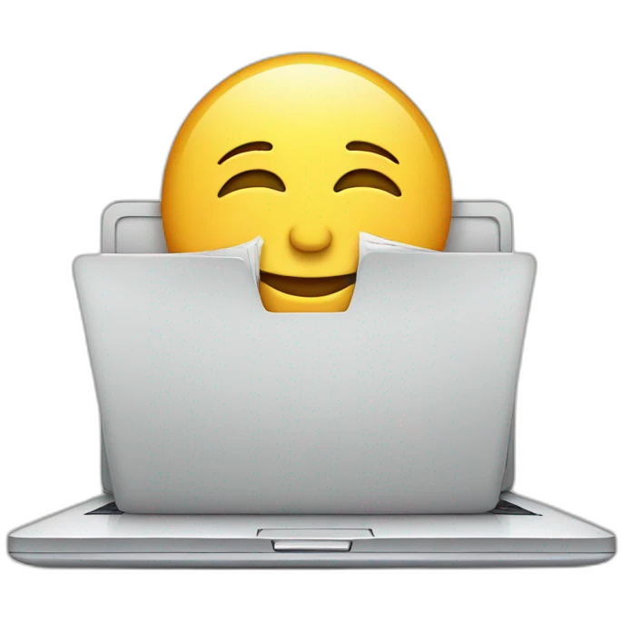 newspaper laptop emoji