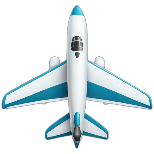 plane with rocket emoji