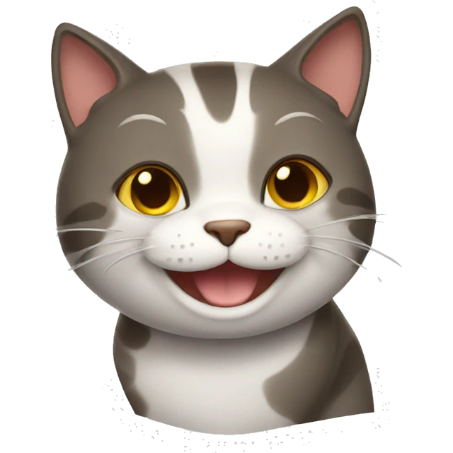 happy cat emoji