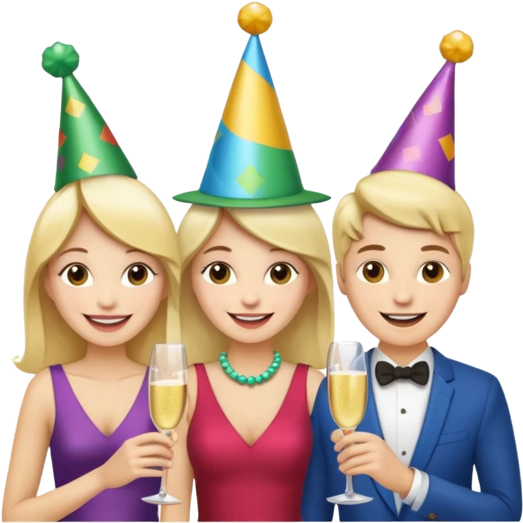 Un equipo de ventas celebrando un logro con un brindis. El fondo negro totalmente  emoji