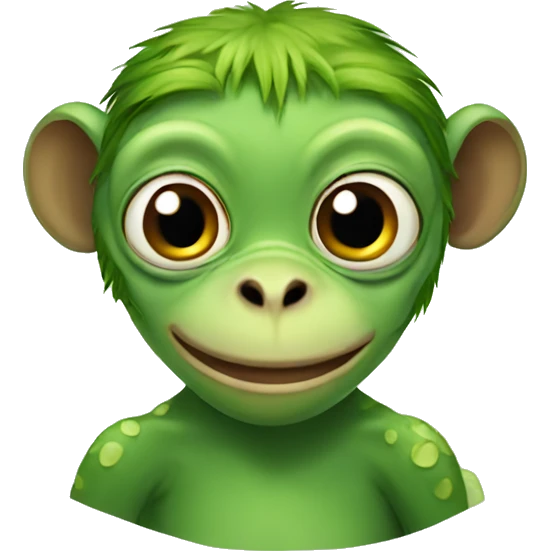 Frog monkey  emoji