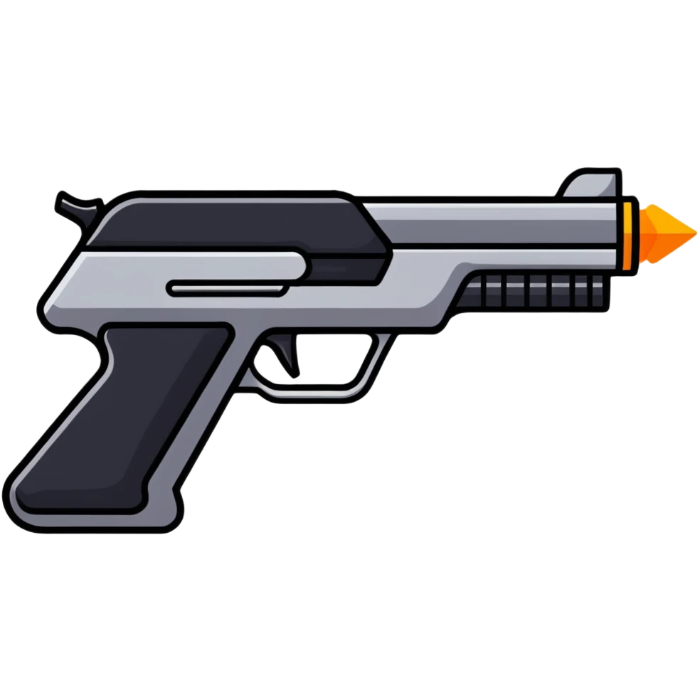 Star-Lord's element gun blaster from Guardians of the Galaxy emoji