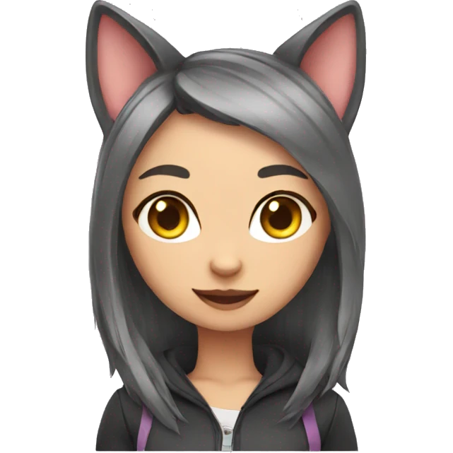 cat girl emoji