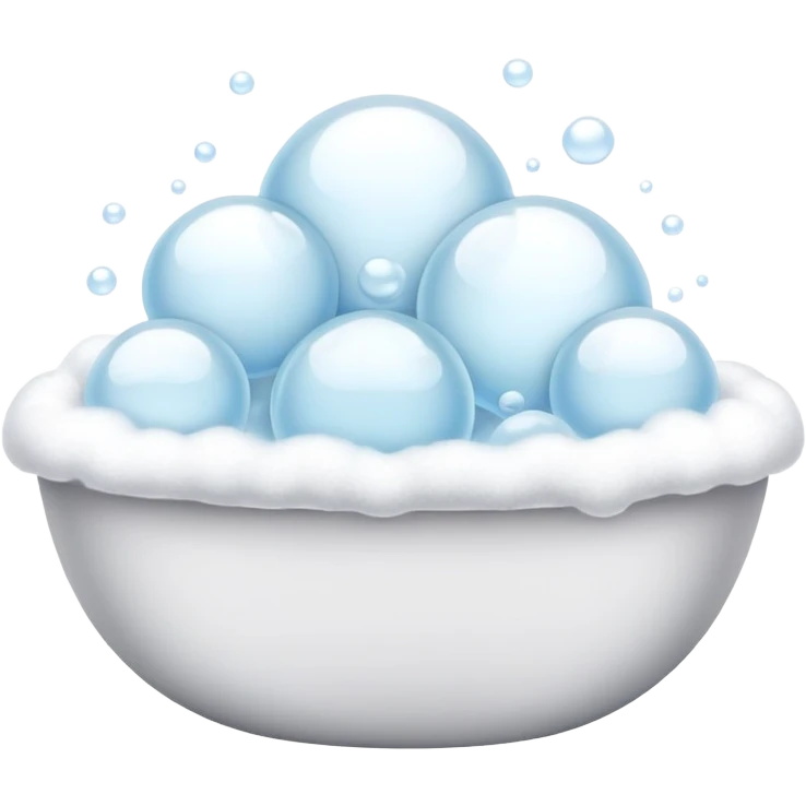 Clean vibes bath bubbles good smell  emoji