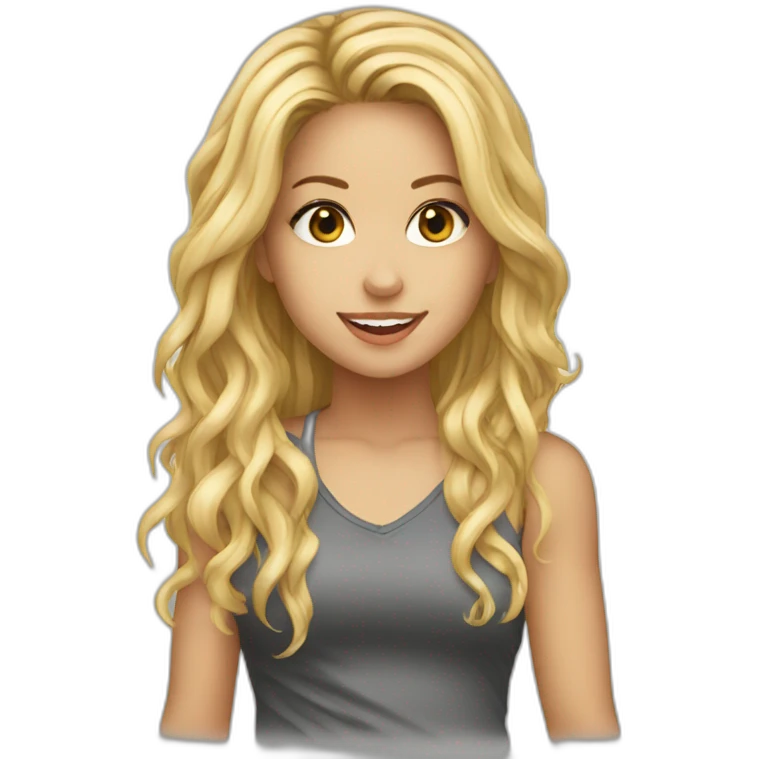shakira emoji