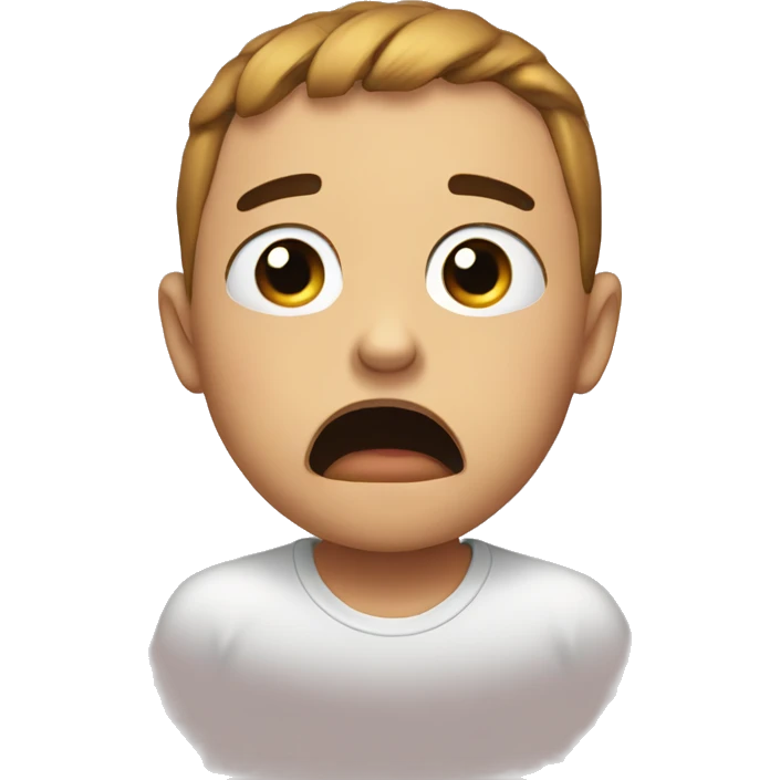 Crying sweet emoji